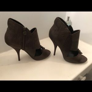 Snakeskin Bootie shoes